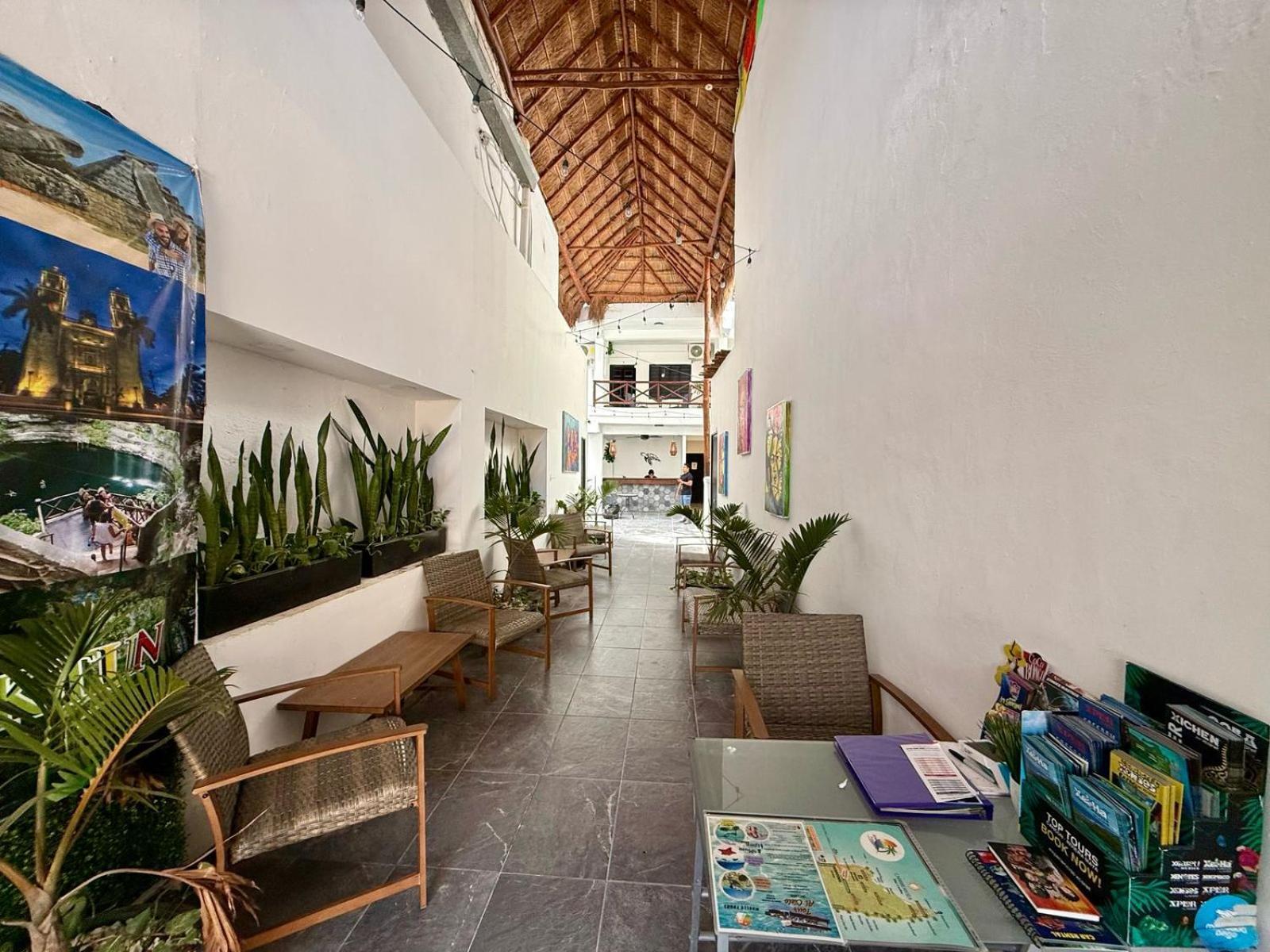普拉亚卡门 Casa Tortuga 5Th Ave酒店 外观 照片
